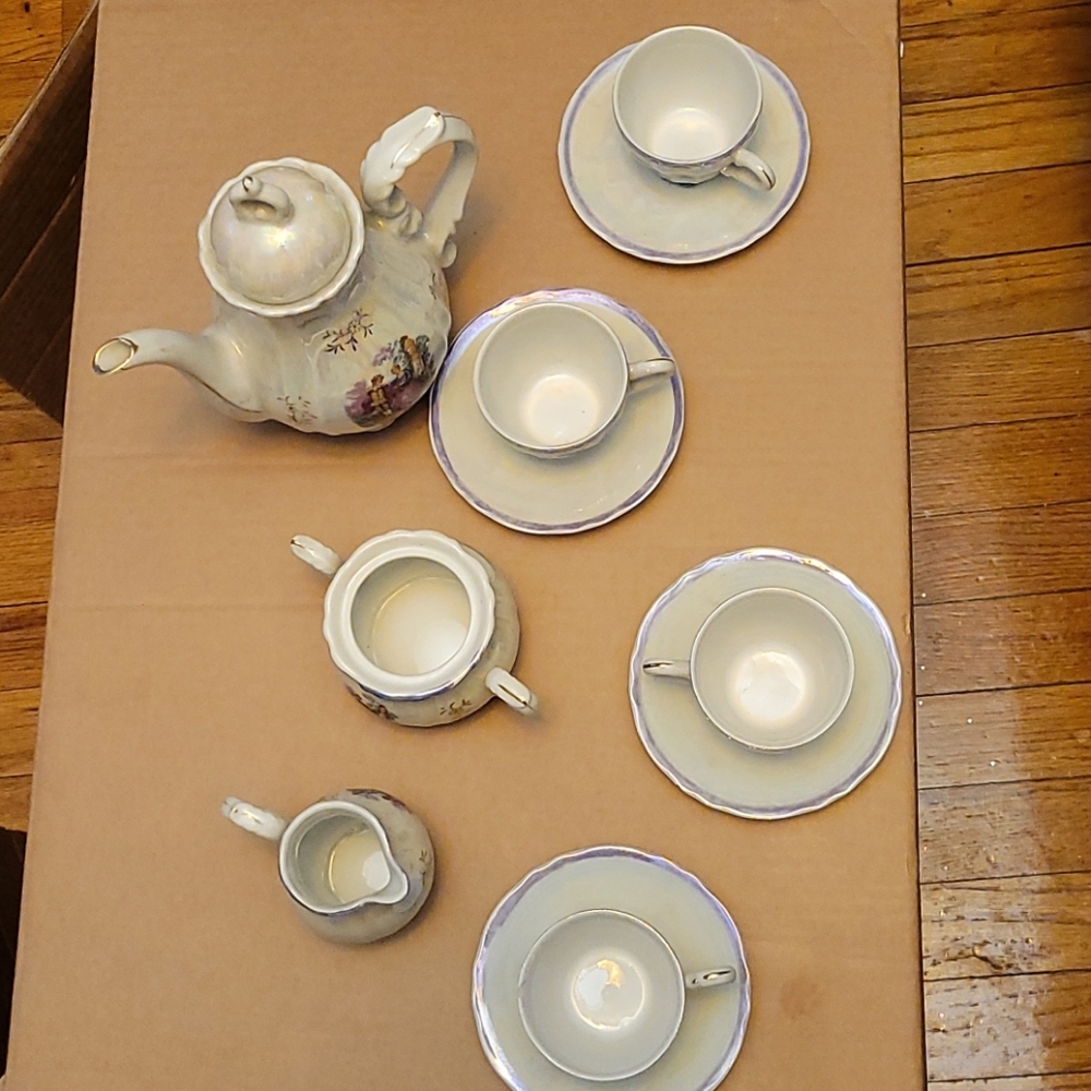 DEMITASSE SET: 12 PEICES - Picture 1 of 11